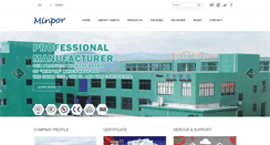 Desktop Screenshot of minpor.com